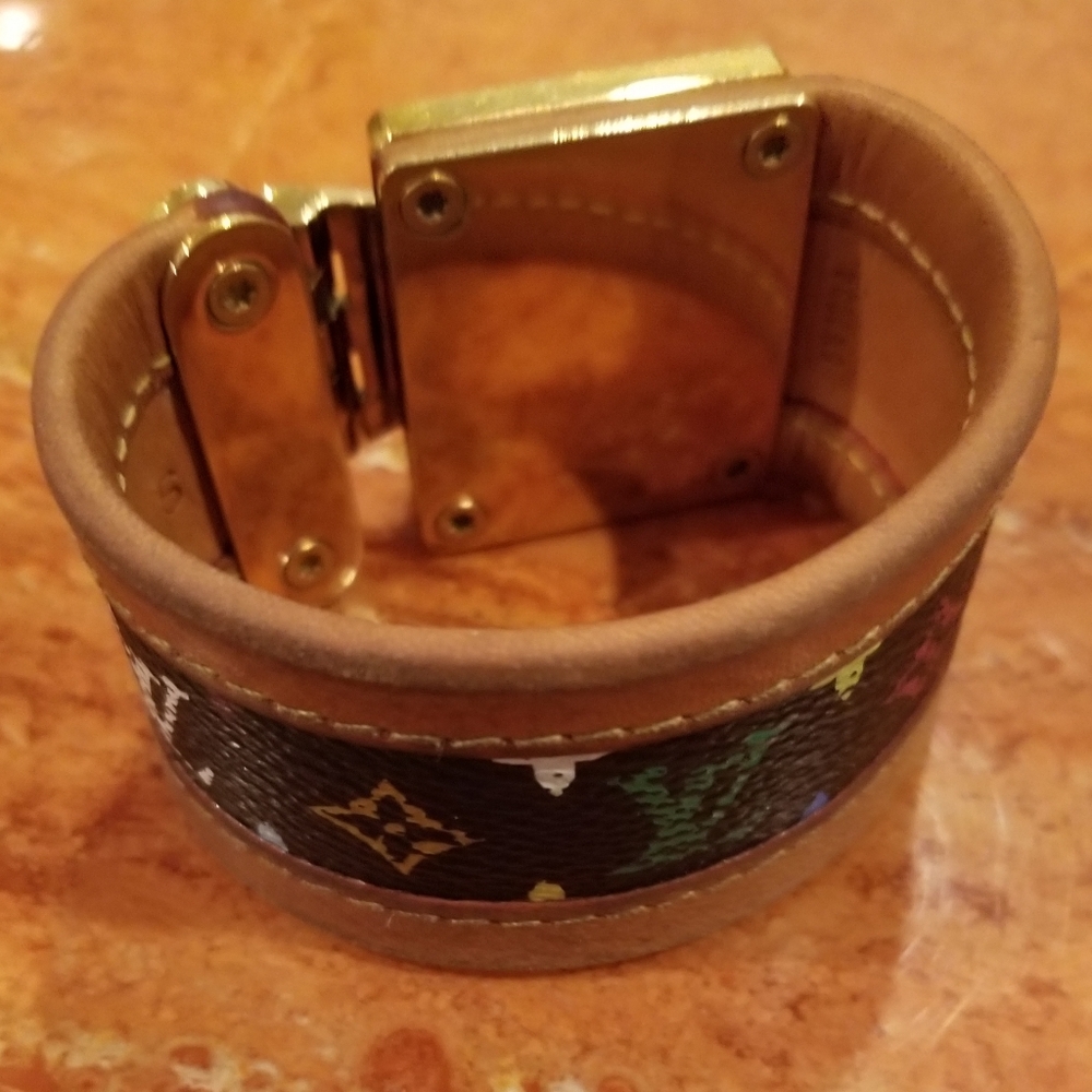 AUTHENTIC LOUIS VUITTON BRASSERIE Cerule Bracelet - Picture 4 of 16